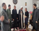 دیدار با خانواده معظم شهدای غریب در اليگودرز